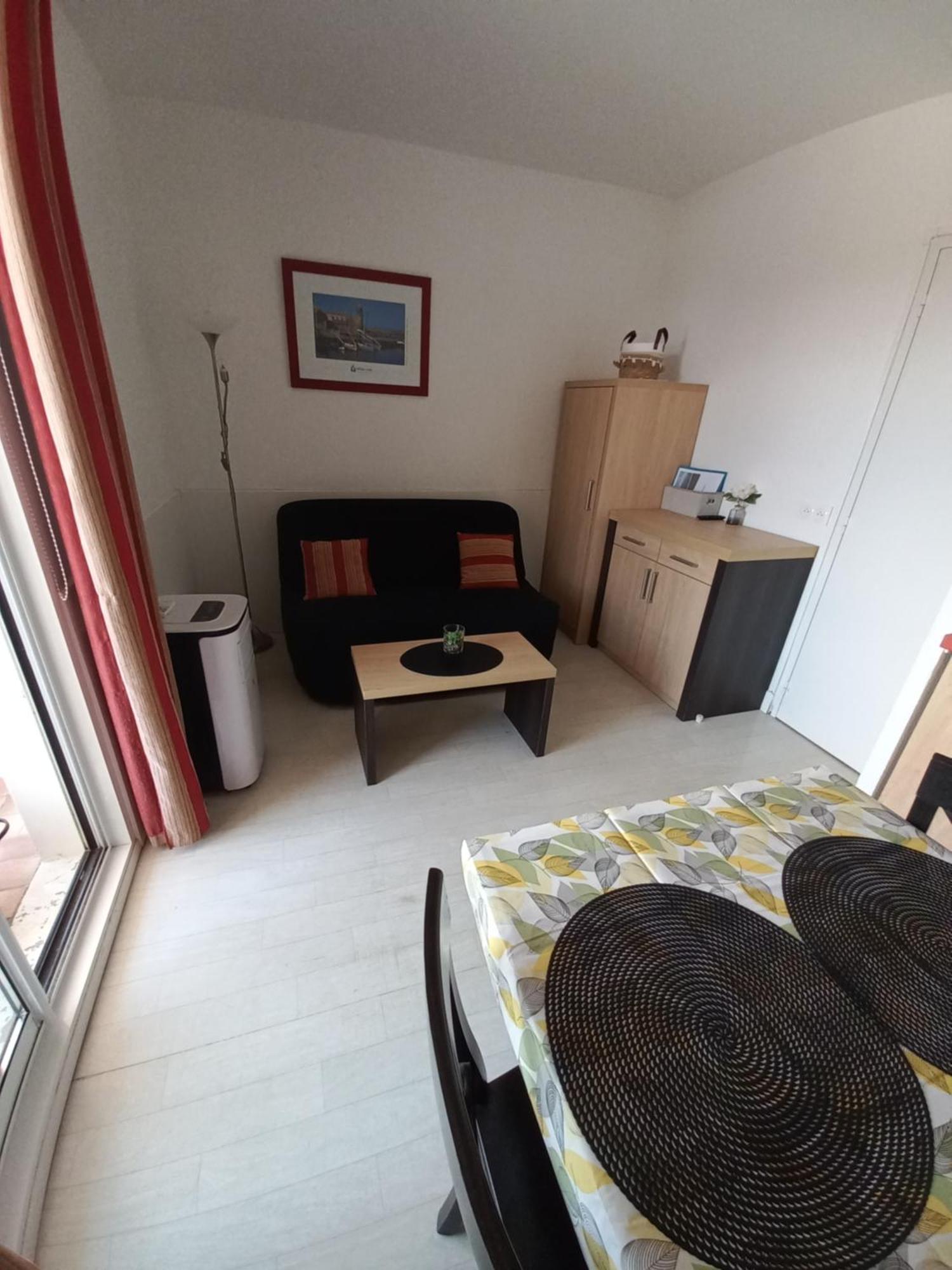Coquet Studio 4 Pers, Piscine,Clim Mobile, Plage A 300 M,A 5Min A Pied Du Lydia 乐巴凯尔斯 外观 照片
