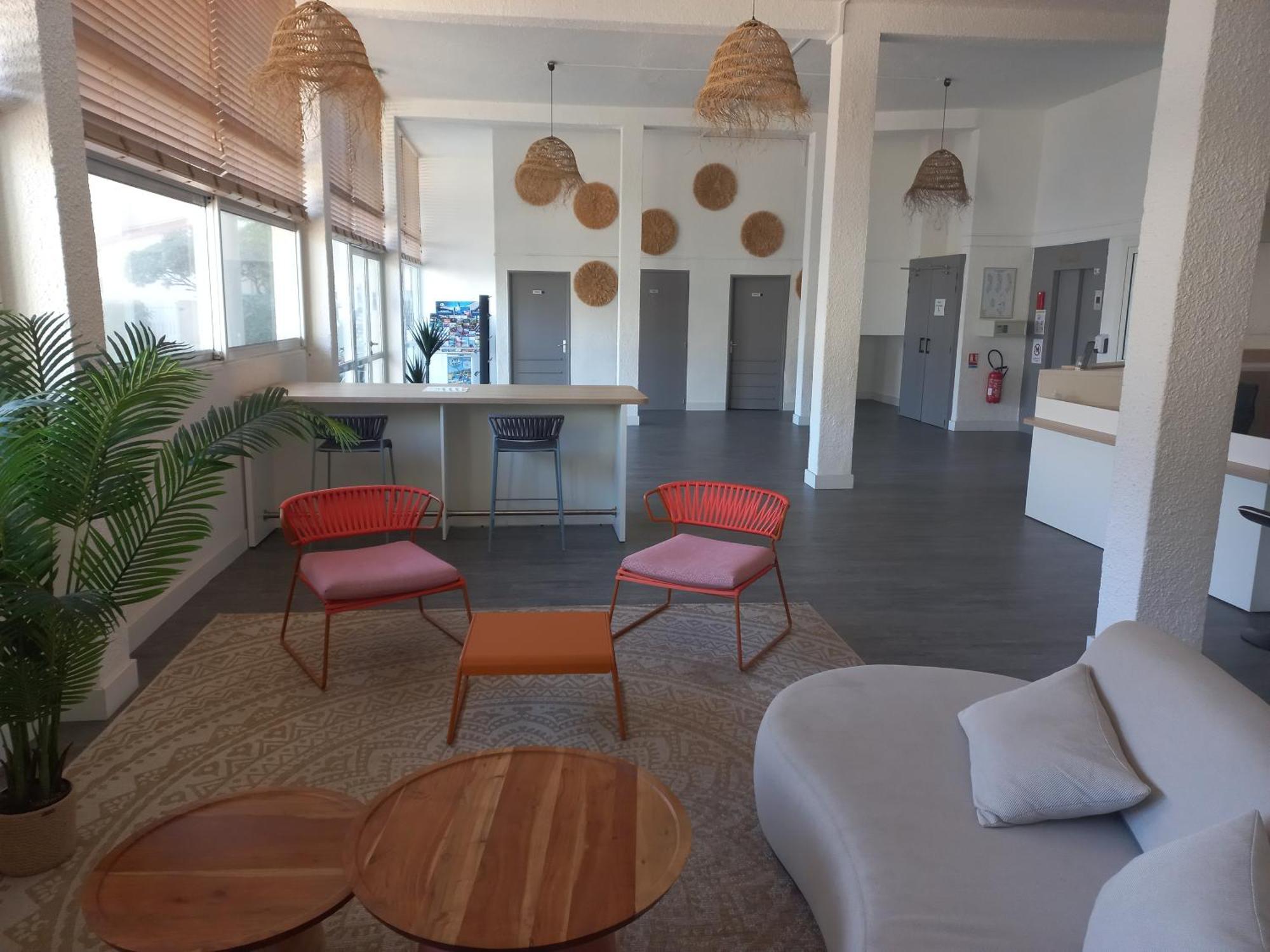 Coquet Studio 4 Pers, Piscine,Clim Mobile, Plage A 300 M,A 5Min A Pied Du Lydia 乐巴凯尔斯 外观 照片